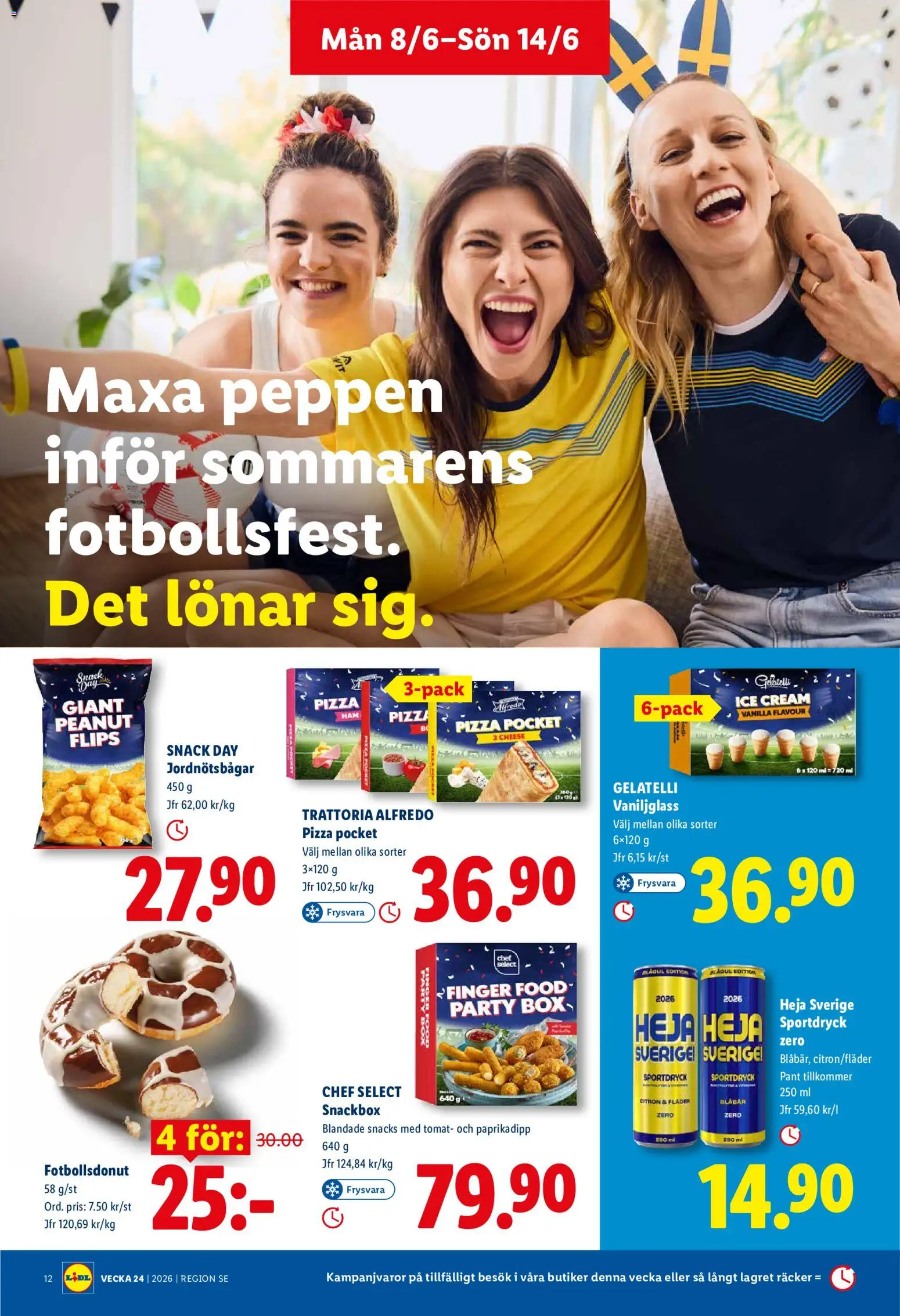 Nuvarande Lidl erbjudanden från 📣 08/06/2026 - 14/06/2026 📣 | Sverige