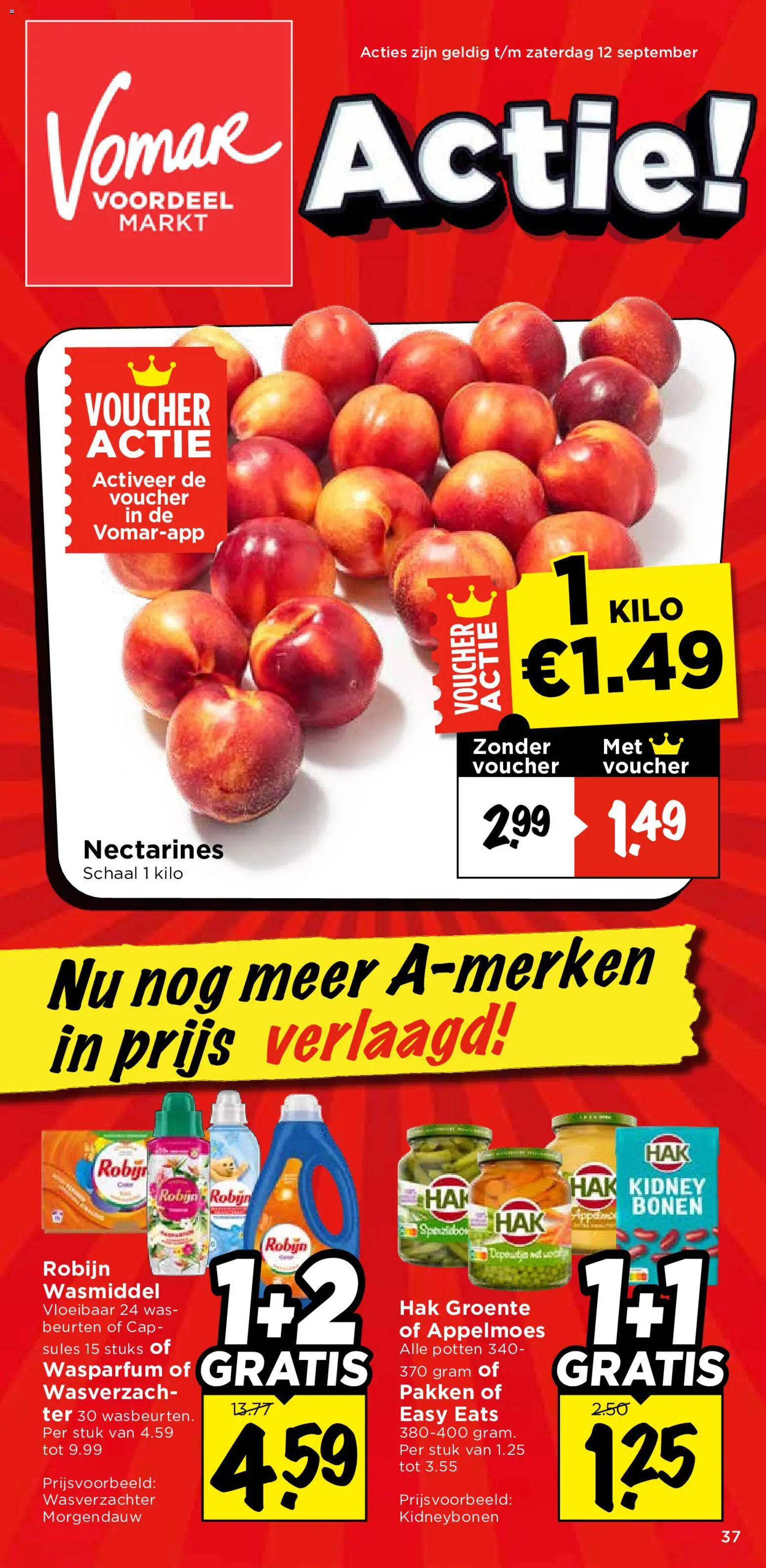 {H1} | Pagina: 1 | Producten: Wasmiddel, Robijn, Schaal, Was