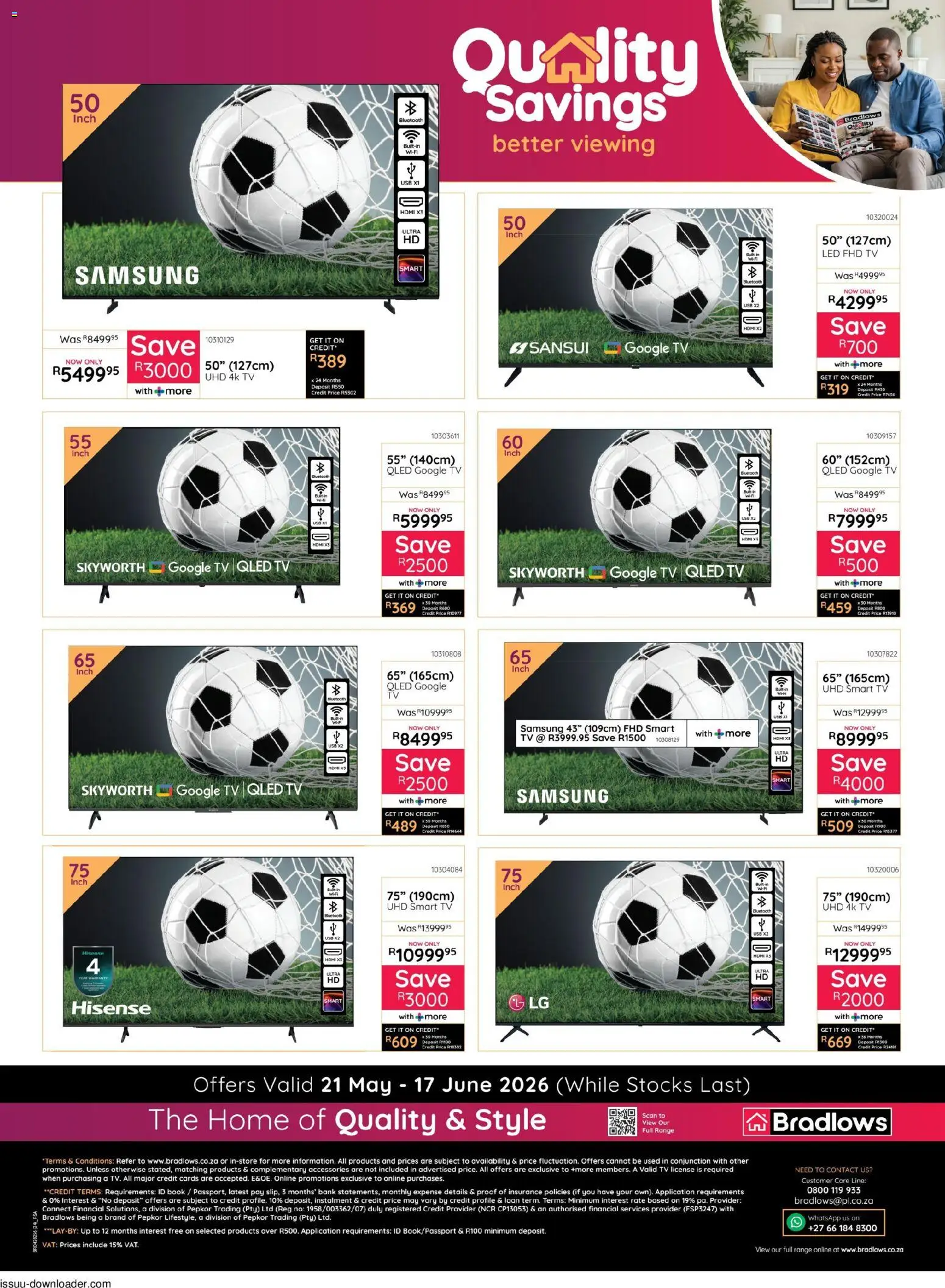 Bradlows Specials | 21/05/2026 | How to get a limited discount? Save today! | South Africa