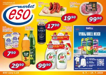 Náhled letáku Eso market leták od 08.07.2026