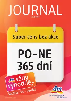 Náhled letáku dm drogerie leták od 03.09.2026