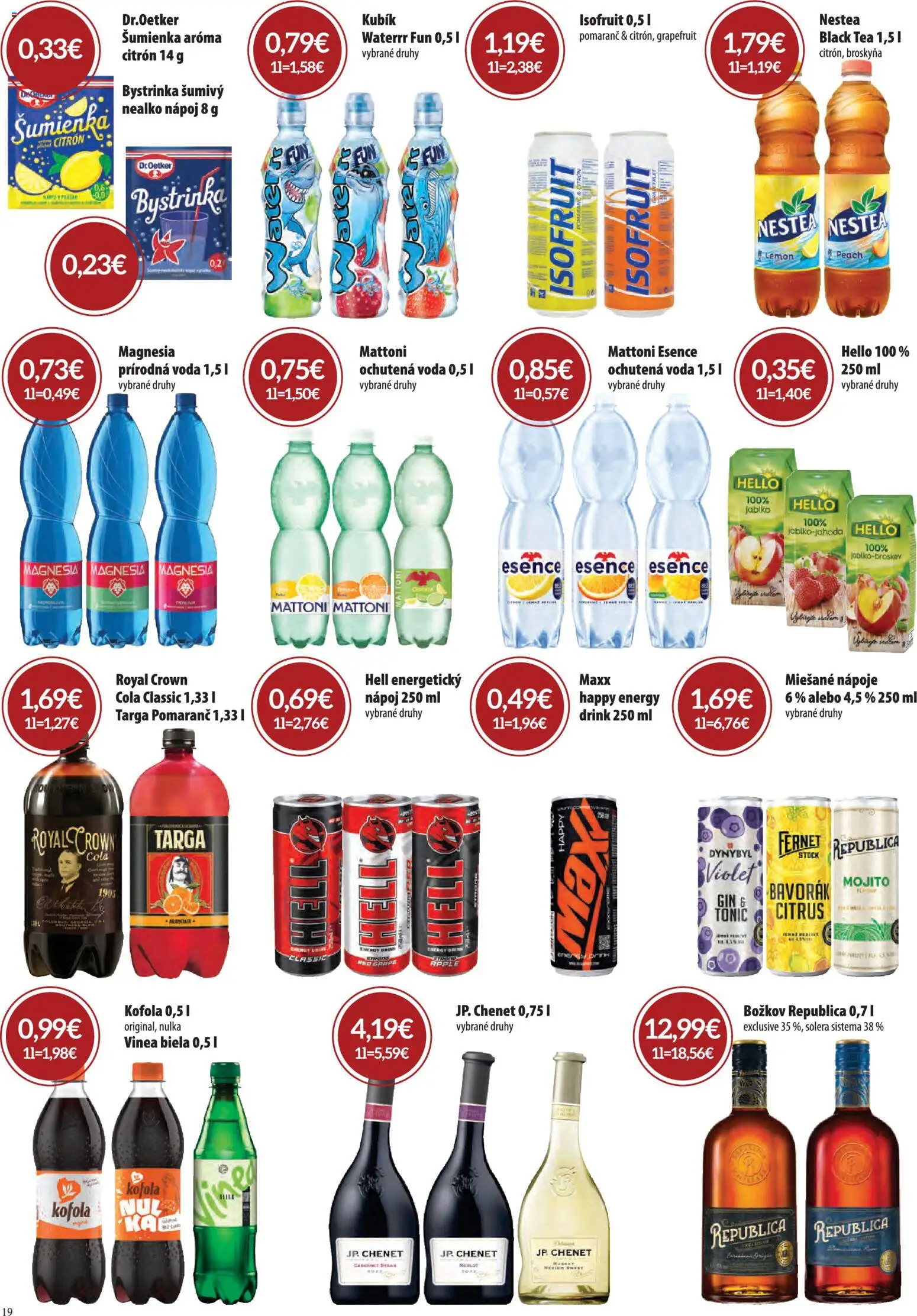 Nové CBA Verex akcie – leták je platný od 04.06.2026 | Strana: 19