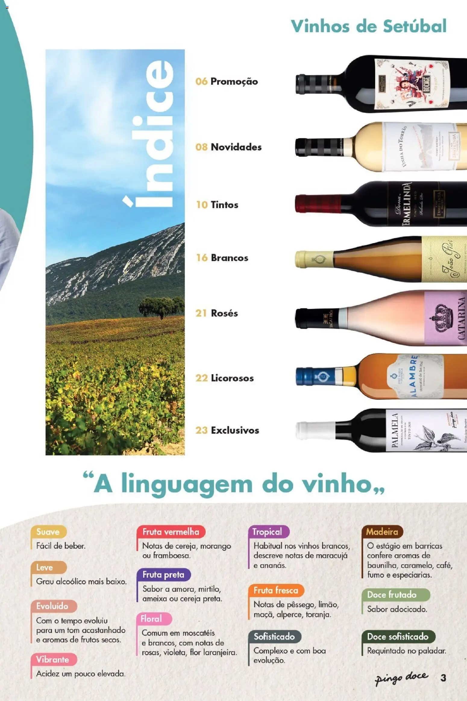 Pingo Doce Vinhos de Setúbal │ válido de 05.05.2026 | Página: 3 | Produtos: Cereja, Vinho