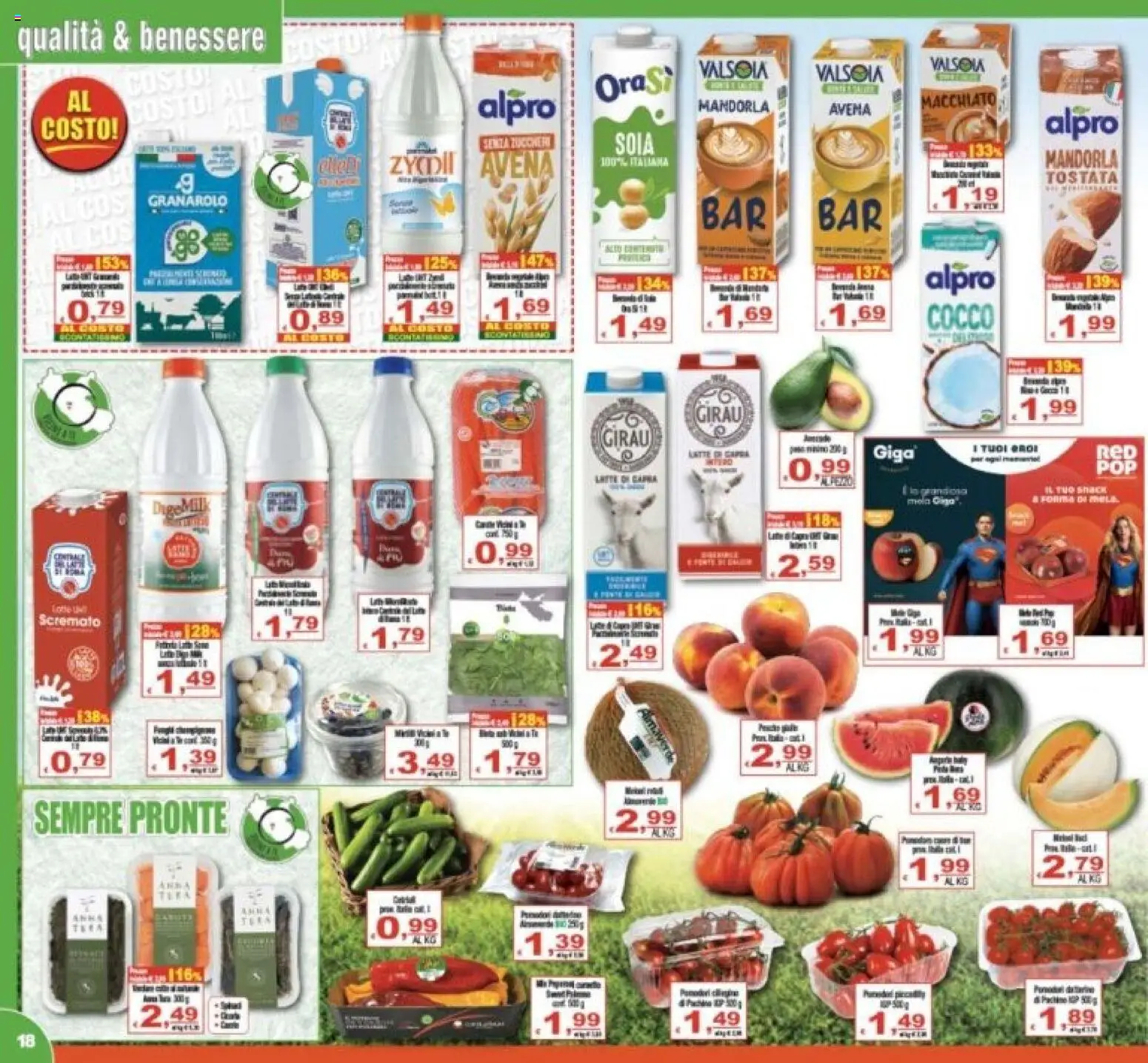 Volantino CTS del 10.06.2026 | Pagina: 18 | Prodotti: Pomodori, Cocco