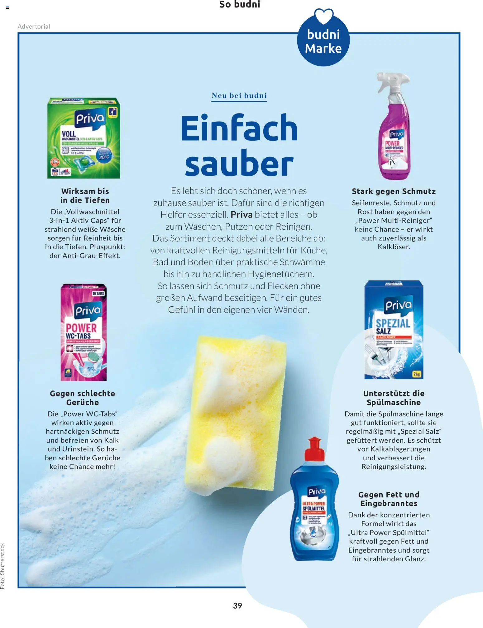 Budni Perle Magazin 04/26 – gültig ab 09.07.2026 | Seite: 47 | Produkte: Bad, Waschmittel, Salz