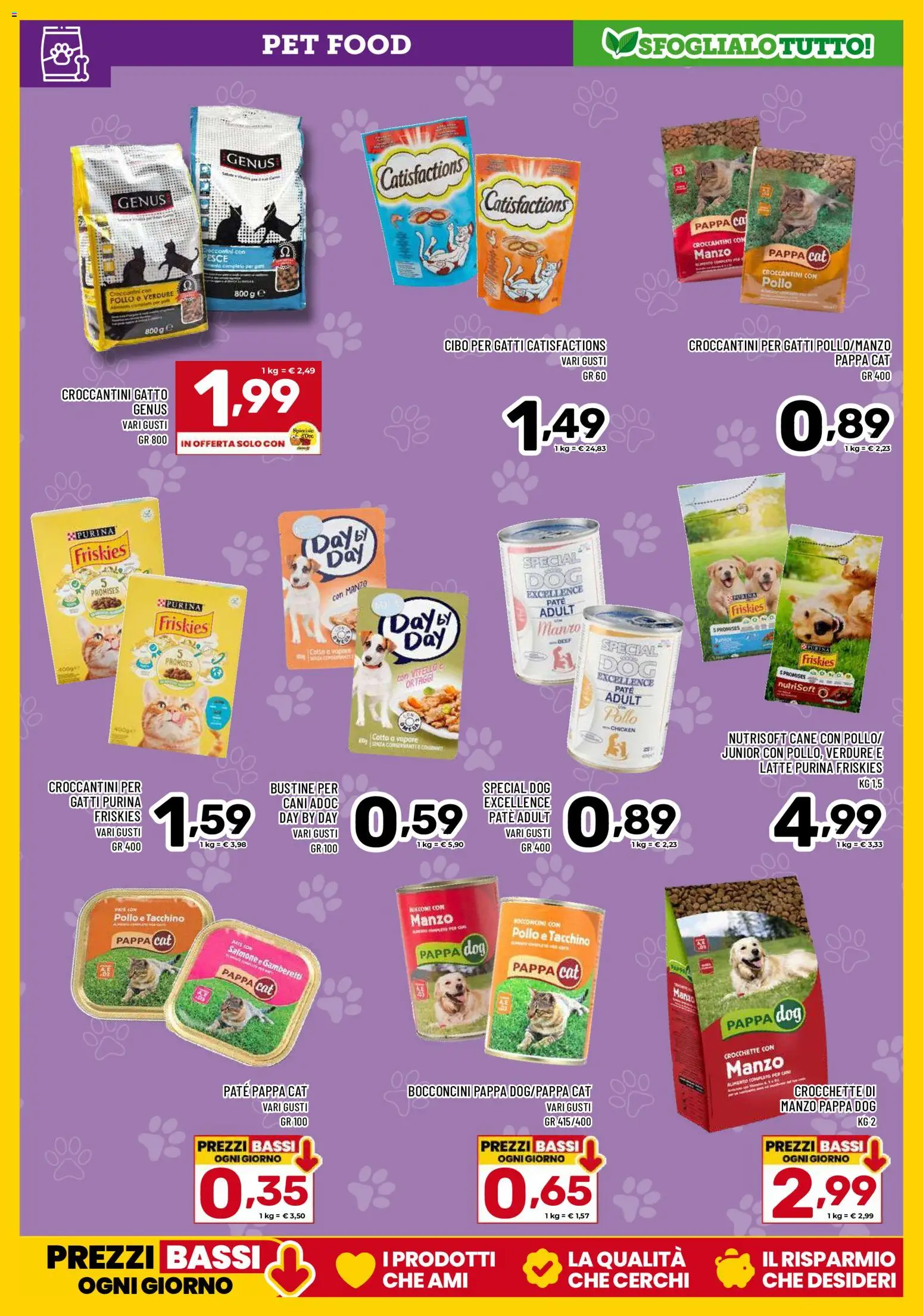 Volantino Il Centesimo del 05.06.2026 | Pagina: 15 | Prodotti: Verdure, Tacchino, Latte, Crocchette
