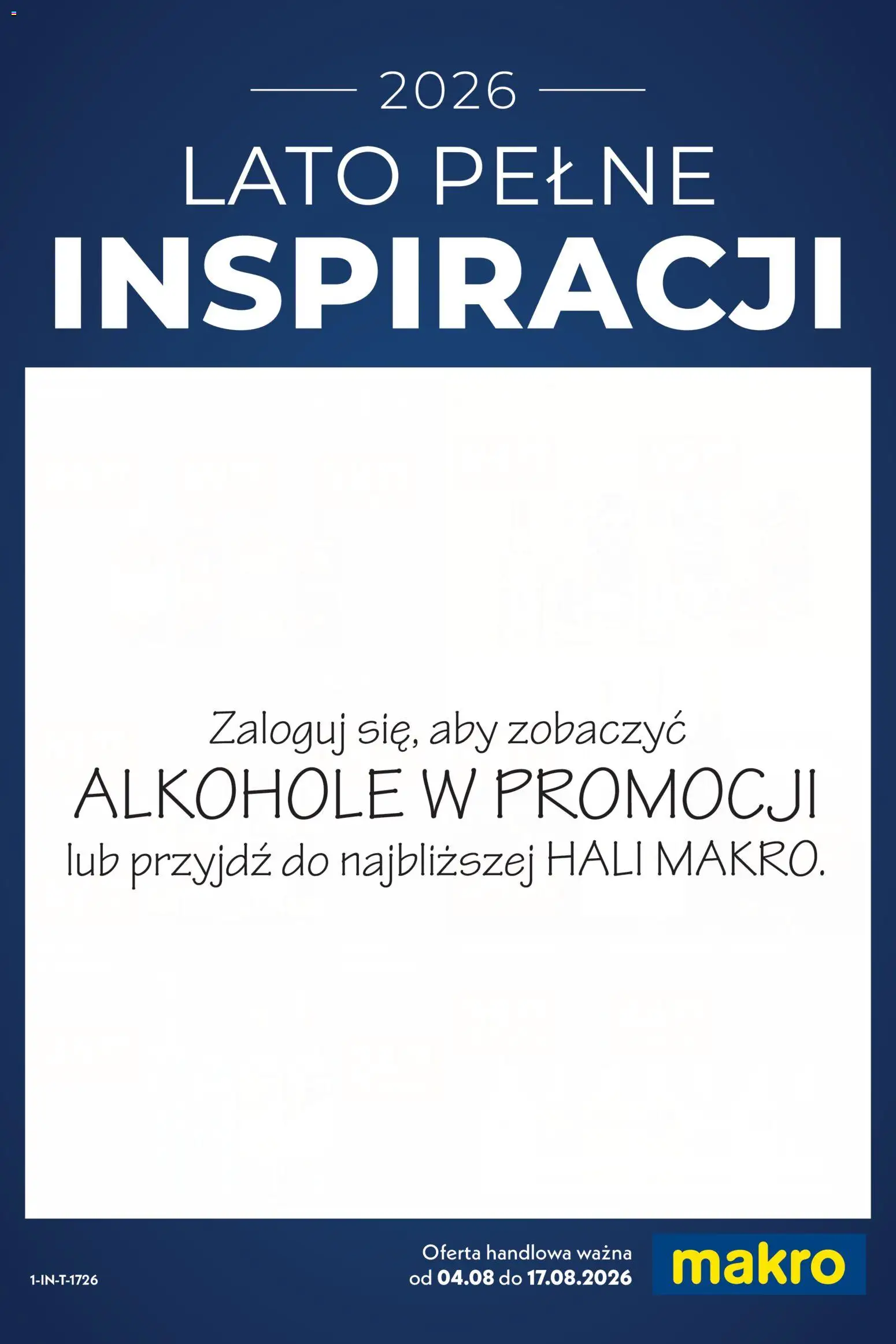 Makro gazetka - Lato pełne inspiracji od 04.08.2026 | Strona: 1