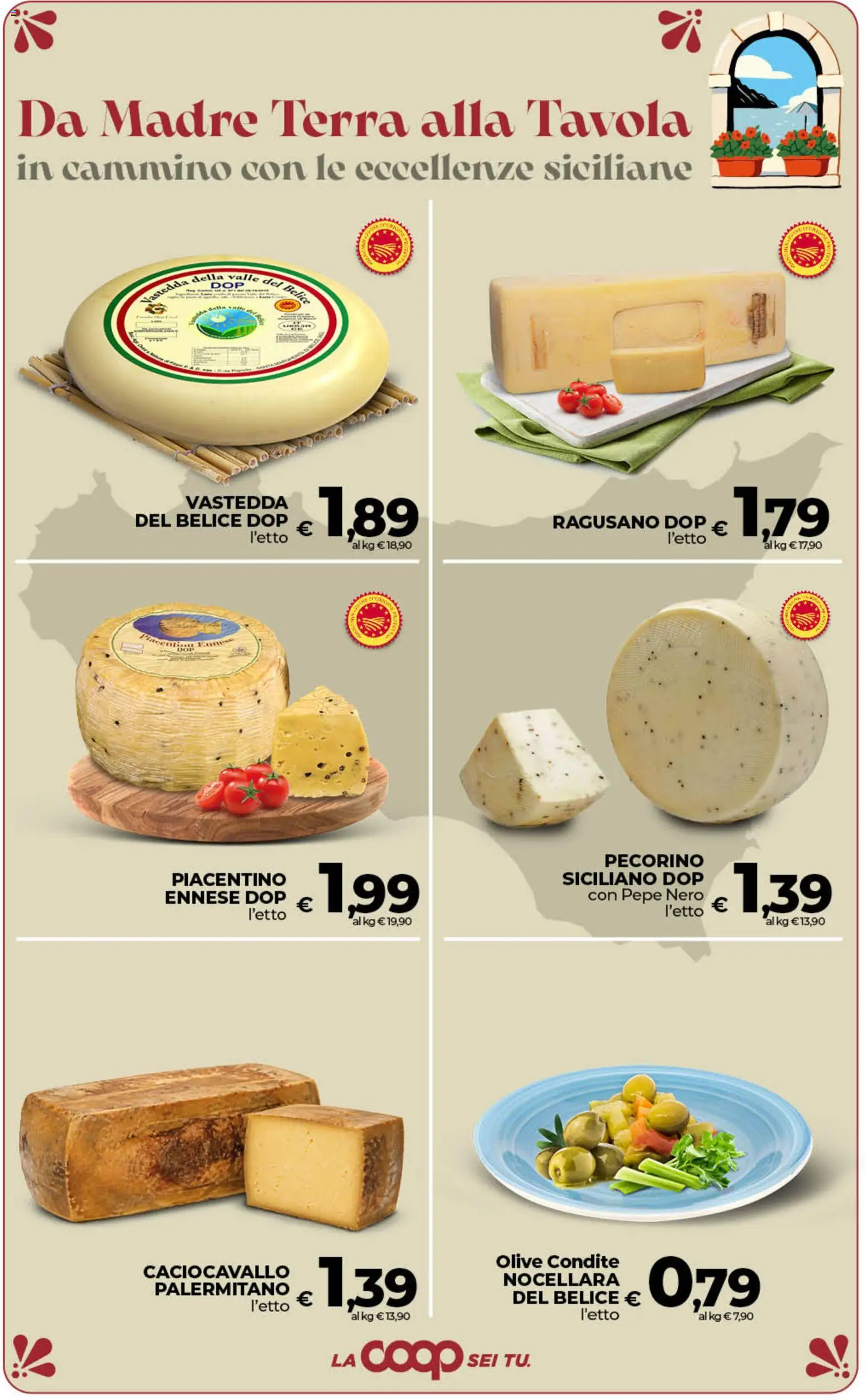 Volantino Ipercoop del 19.05.2026 | Pagina: 12 | Prodotti: Pepe, Olive, Pecorino, Terra