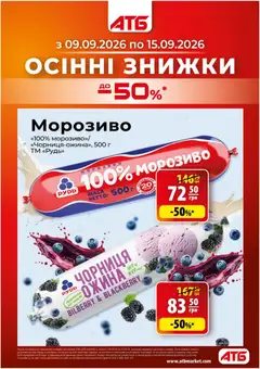 АТБ акції дійснийкції з 09.09.2026