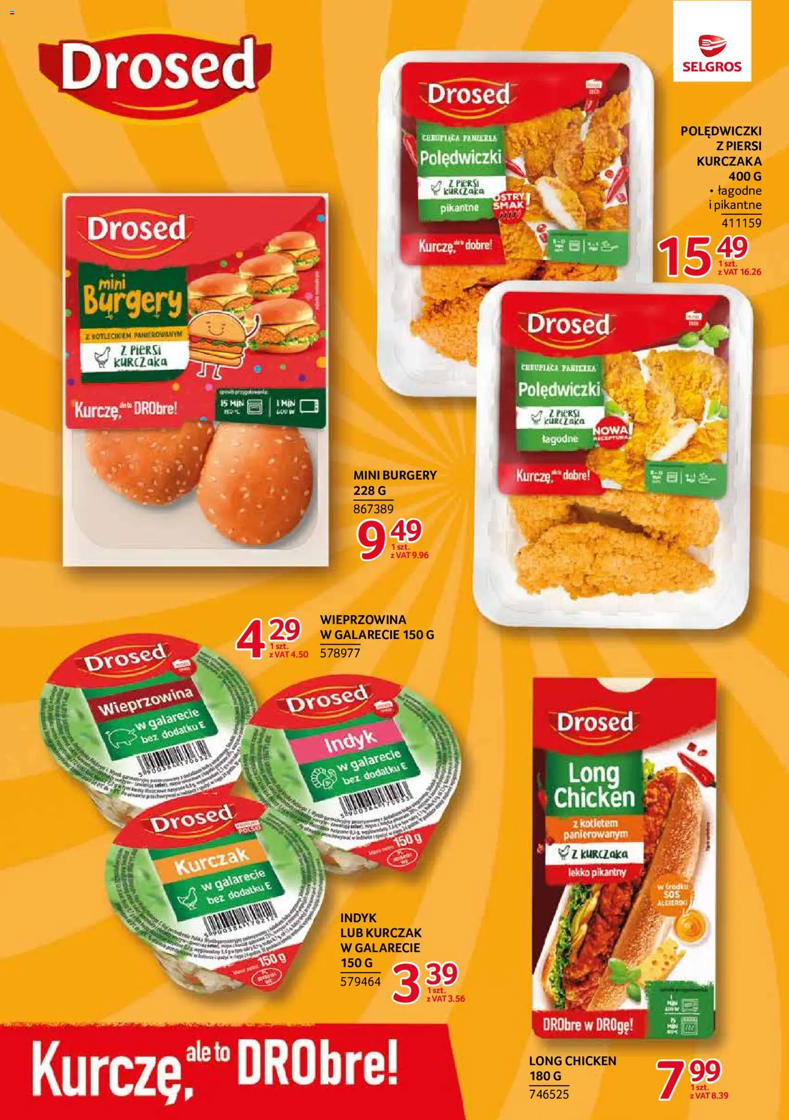Selgros cash&carry gazetka - Markowe produkty od 10.09.2026 | Strona: 15 | Produkty: Kurczak, Piersi, Indyk, Polędwiczki