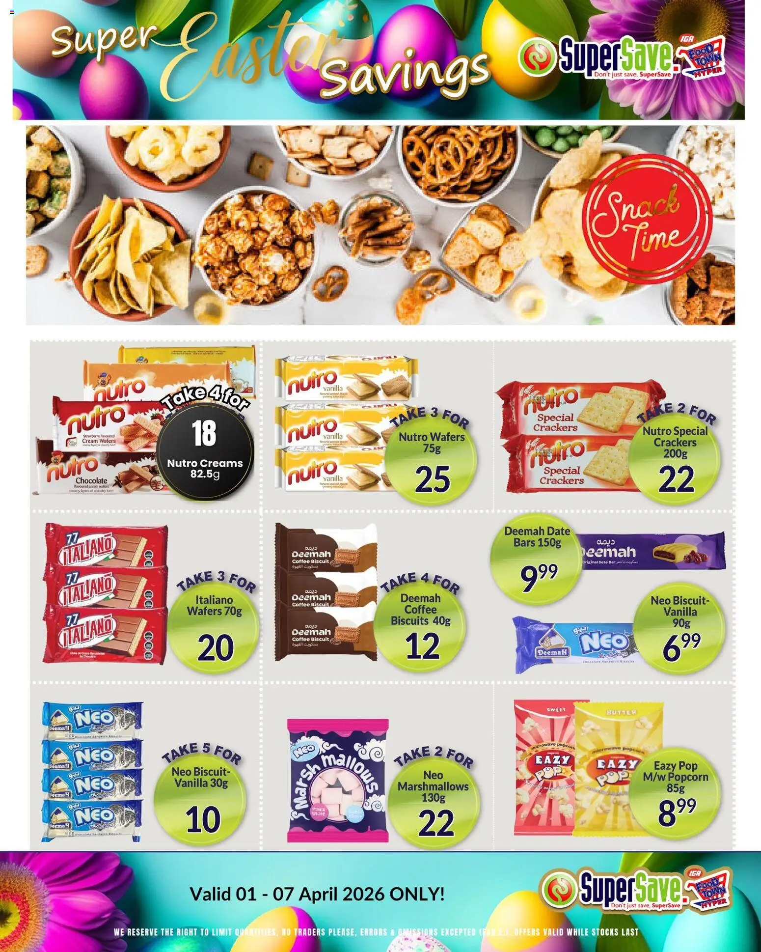 Super Save Easter Specials (01/04/2026 - 07/04/2026) Online
