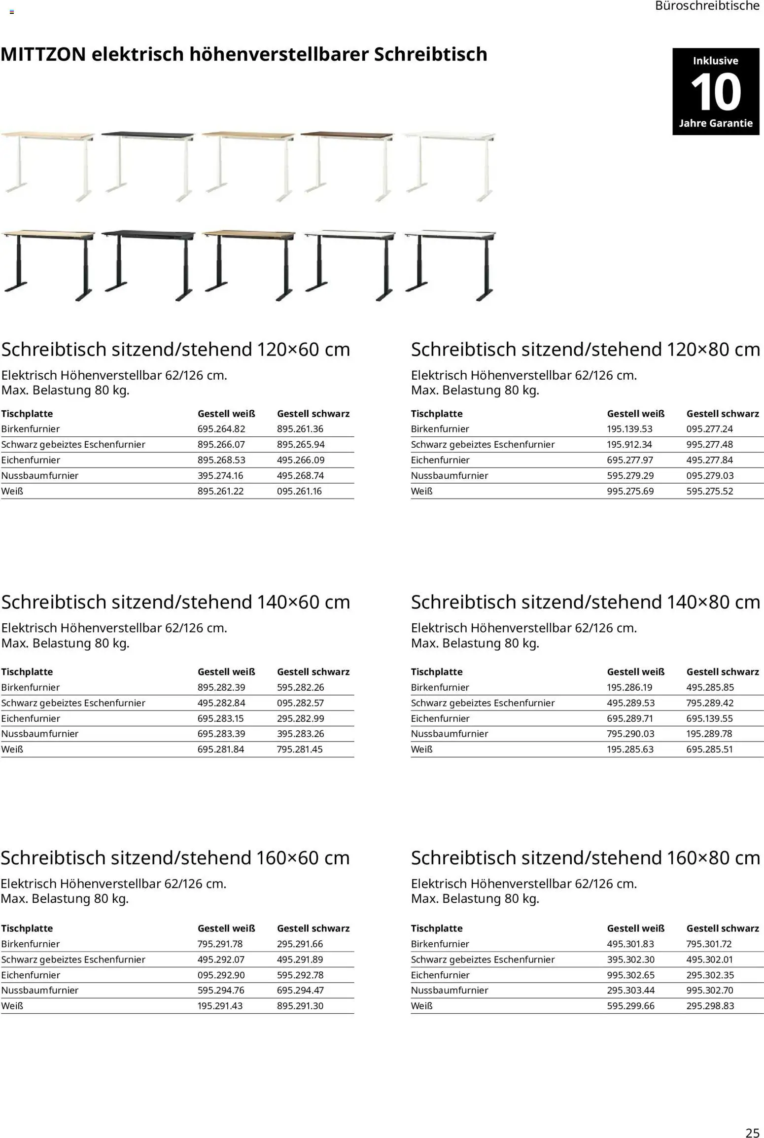 Ikea Büroeinrichtung – gültig ab 01.04.2026 | Seite: 25