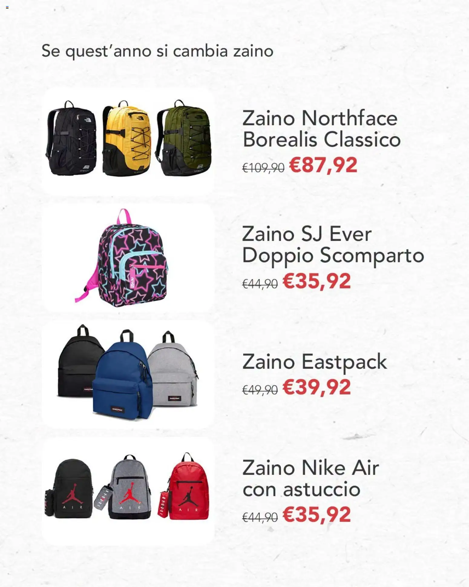 Volantino Max Factory del 31/07/2026 | Pagina: 2 | Prodotti: Zaino, Astuccio