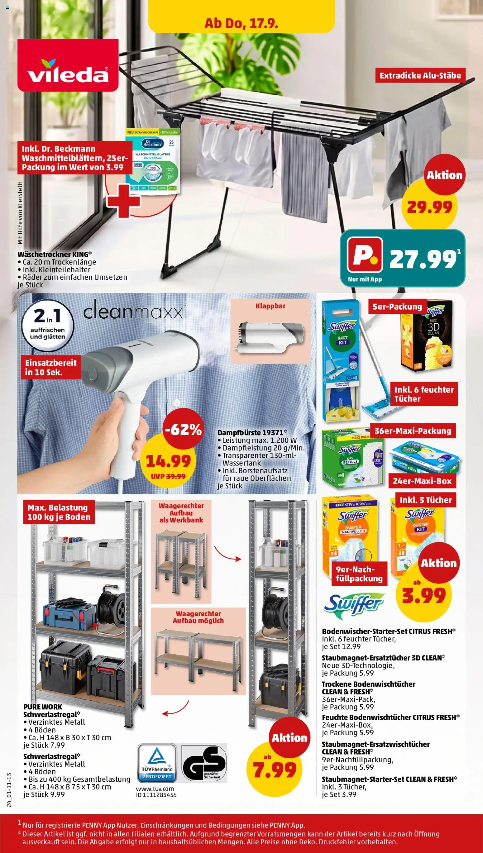 Penny Prospekt – gültig ab 14.09.2026 | Seite: 26 | Produkte: Swiffer