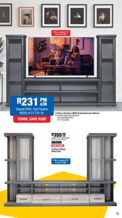 OK Furniture specials catalogue – valid from 04.05.2026 | Page: 23 | Products: TV, Wall unit