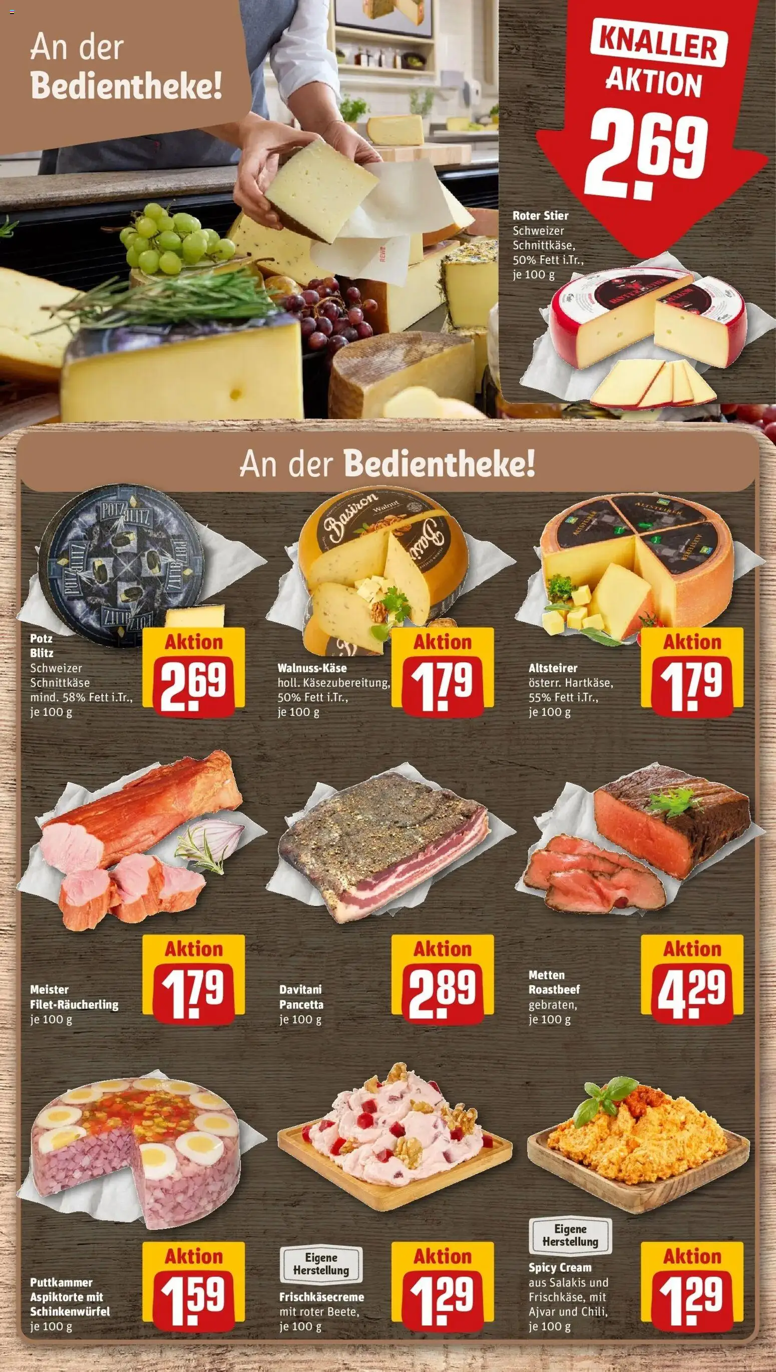 Rewe Prospekt Burg – gültig ab 27.07.2026 | Seite: 11 | Produkte: Roastbeef, Salakis