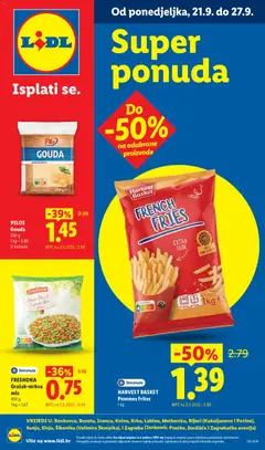 Lidl Super ponuda - Pregled kataloga iz trgovine Lidl, vrijedi od 21.09.2026