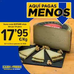 Vista previa Cash Fresh  Tradición, calidad y un sabor único que conquista desde el primer bocado válido desde el 01/09/2026