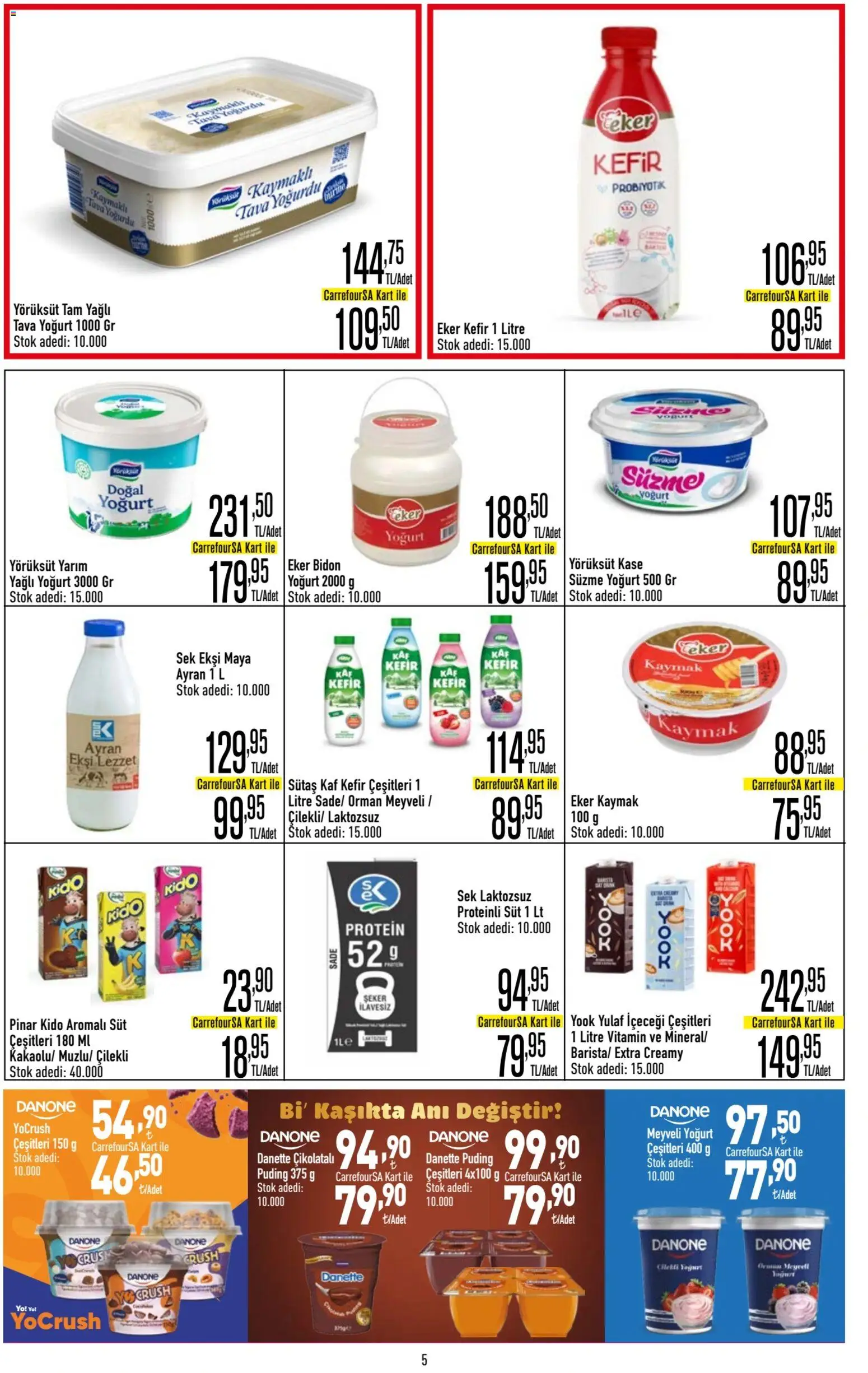 CarrefourSA Katalog - 23 Temmuz 2026 tarihinden itibaren geçerlidir | Sayfa: 5