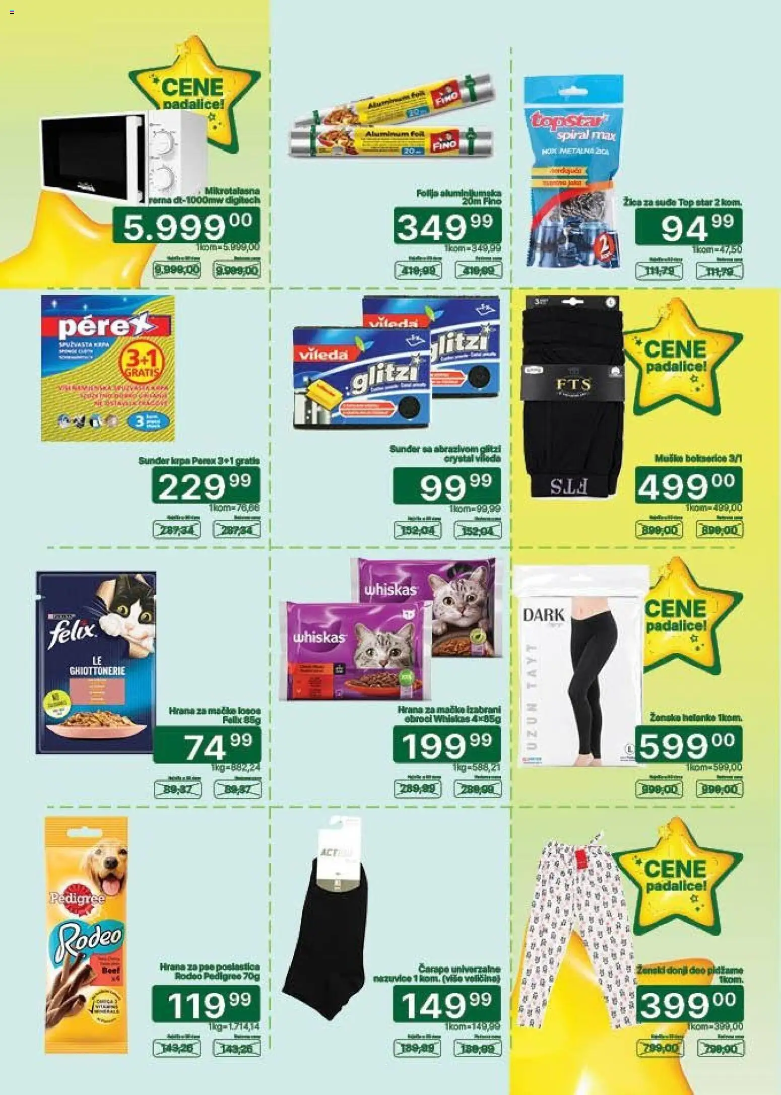 Univerexport katalog - važi od 01.09.2026 | Strana: 31 | Proizvode: Vileda, Helanke, Whiskas, Bokserice