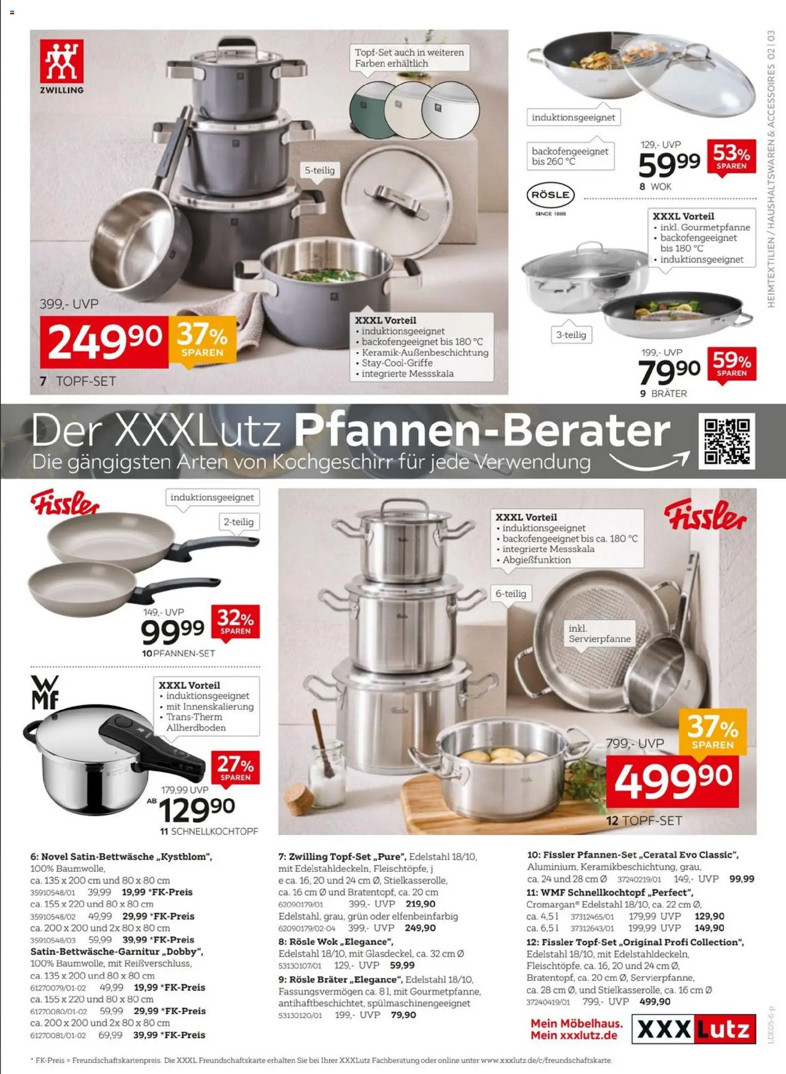 XXXLutz Wohnaccessoires – gültig ab 09.05.2026 | Seite: 3 | Produkte: Wok