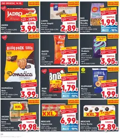 JACOBS Instant kava, Cronat Gold - Pregled kataloga iz trgovine Kaufland, vrijedi od 14.10.2026 | Stranica: 24