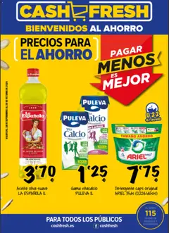 Vista previa Cash Fresh folleto válido desde el 28/09/2026