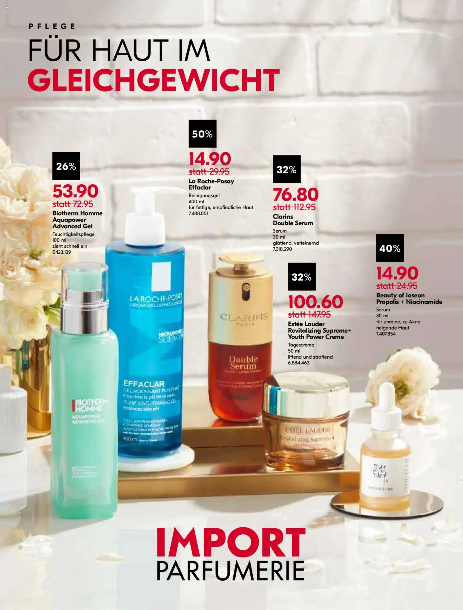 Import Parfumerie aktionen – gültig ab 20.08.2026 | Seite: 16 | Produkte: Serum, Tagescreme, Creme