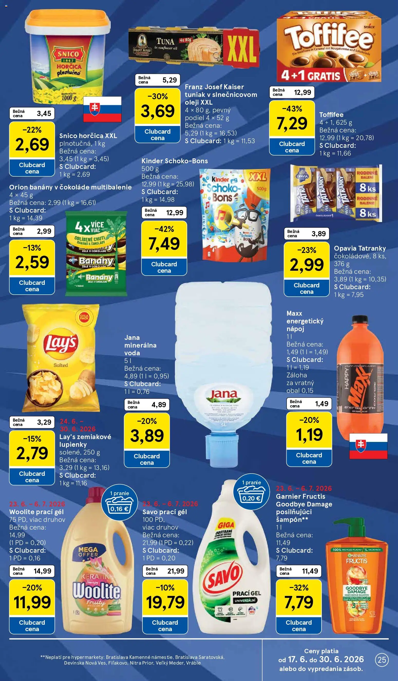 Nové Tesco akcie – leták je platný od 24.06.2026 | Strana: 25