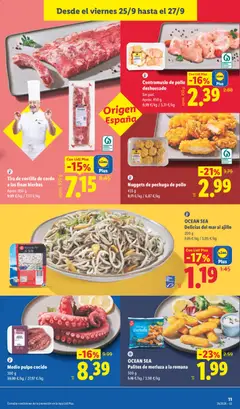 Vista previa Tira de costilla de cerdo a las finas hierbas, Aprox. 950 g válido desde el 21/09/2026 | Página: 29