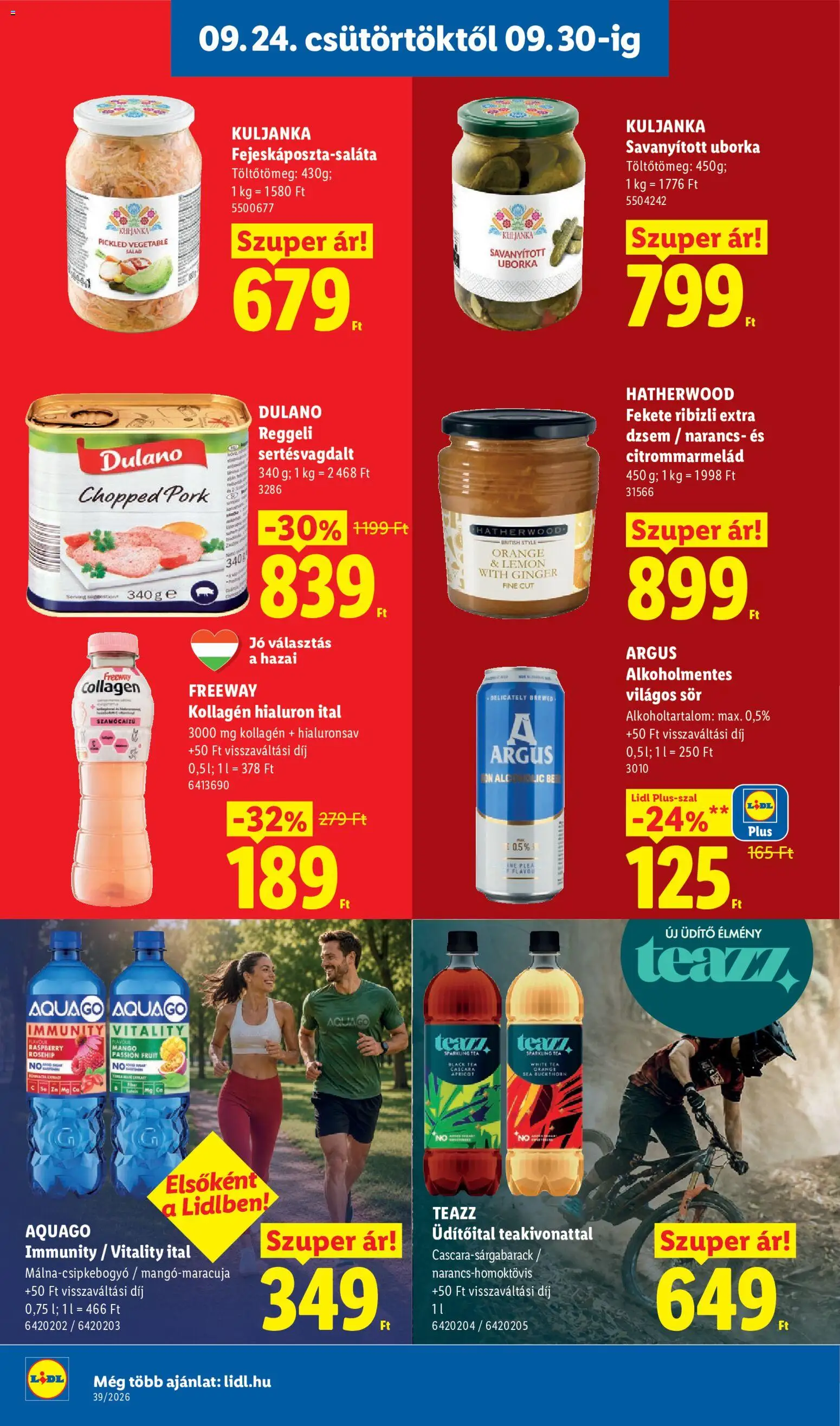 Lidl akciós ujság - amely érvényes a következő dátumtól: 2026.09.24. | Oldal: 12