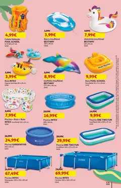 Pré-visualização Auchan - Férias de Verão  Casa Verão válido de 22/07/2026 | Página: 11 | Produtos: Piscina, Colete