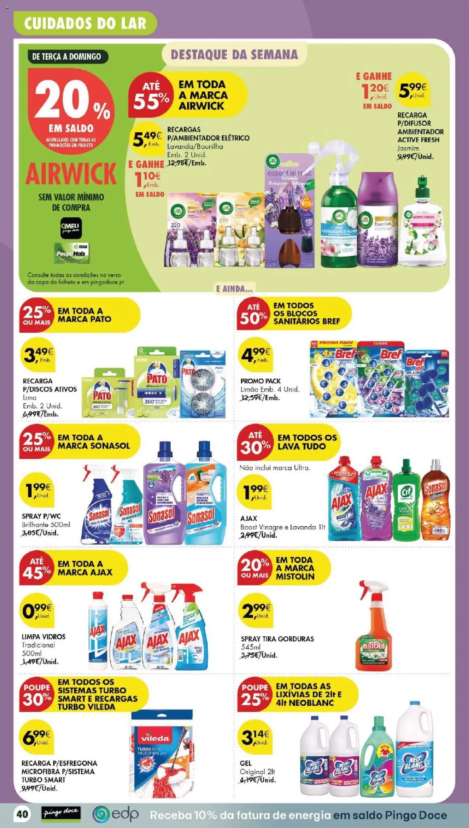 Pingo Doce folheto │ válido de 20/10/2026 | Página: 46 | Produtos: Vinagre, Perfume, Pato, Ambientador