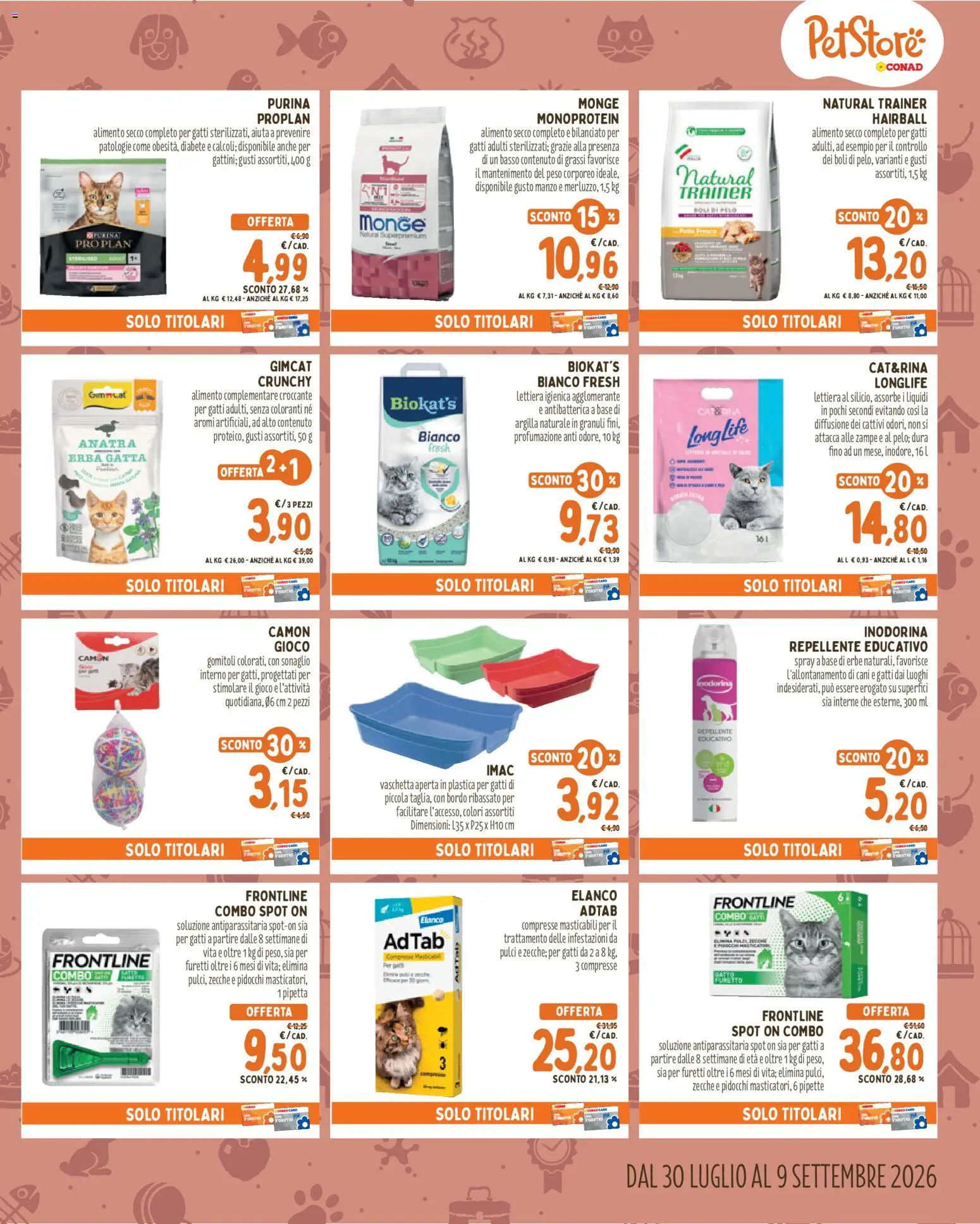 Volantino Conad del 30/07/2026 | Pagina: 5 | Prodotti: Manzo, Gioco