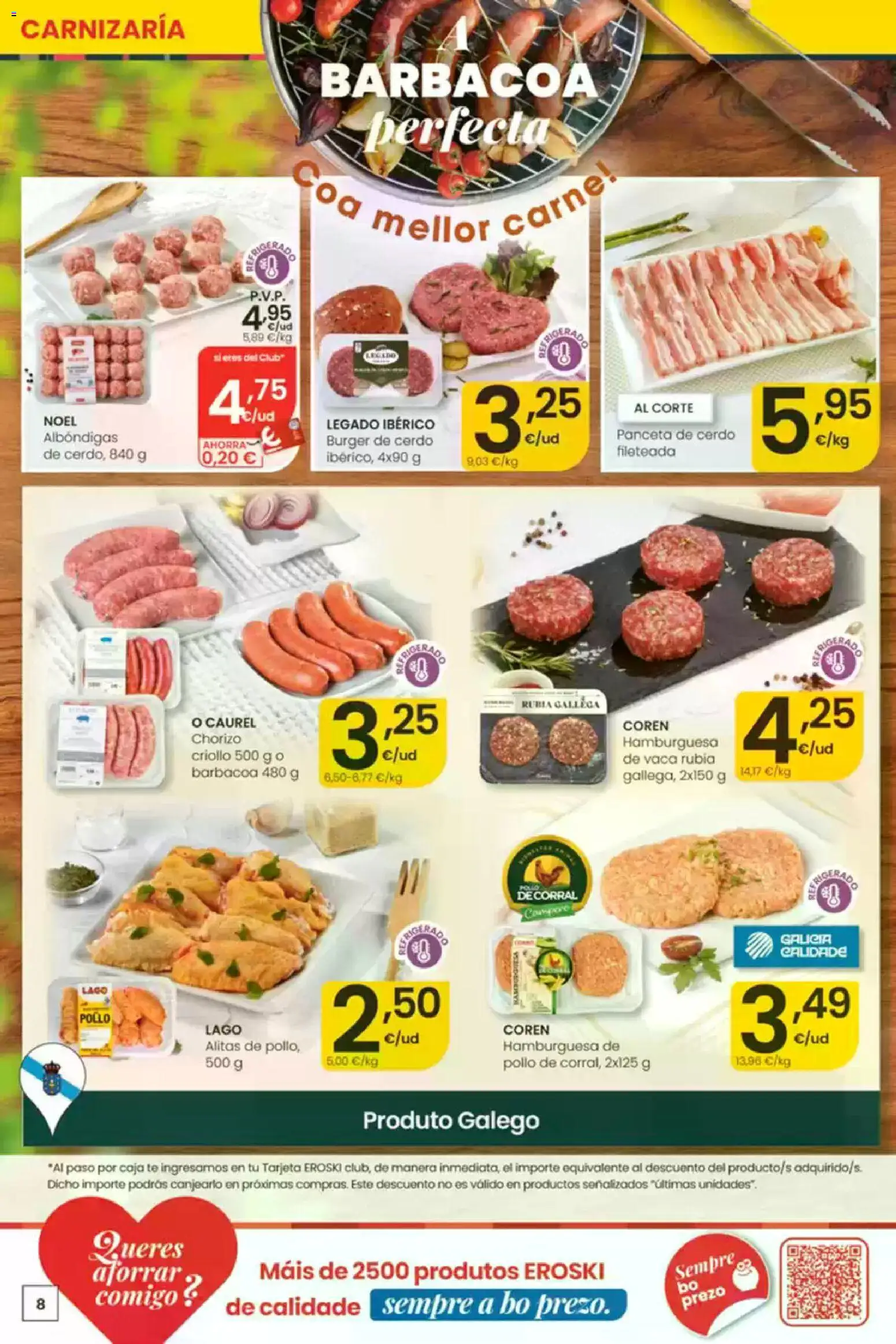 Eroski folleto │ válido desde el 30/07/2026 | Página: 8 | Productos: Ηλεκτρικός φούρνος, Té, Σοκολατούχο γάλα, Caja
