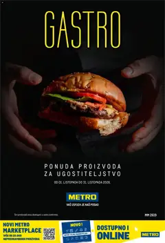 Metro Gastro - Pregled kataloga iz trgovine Metro, vrijedi od 01.10.2026