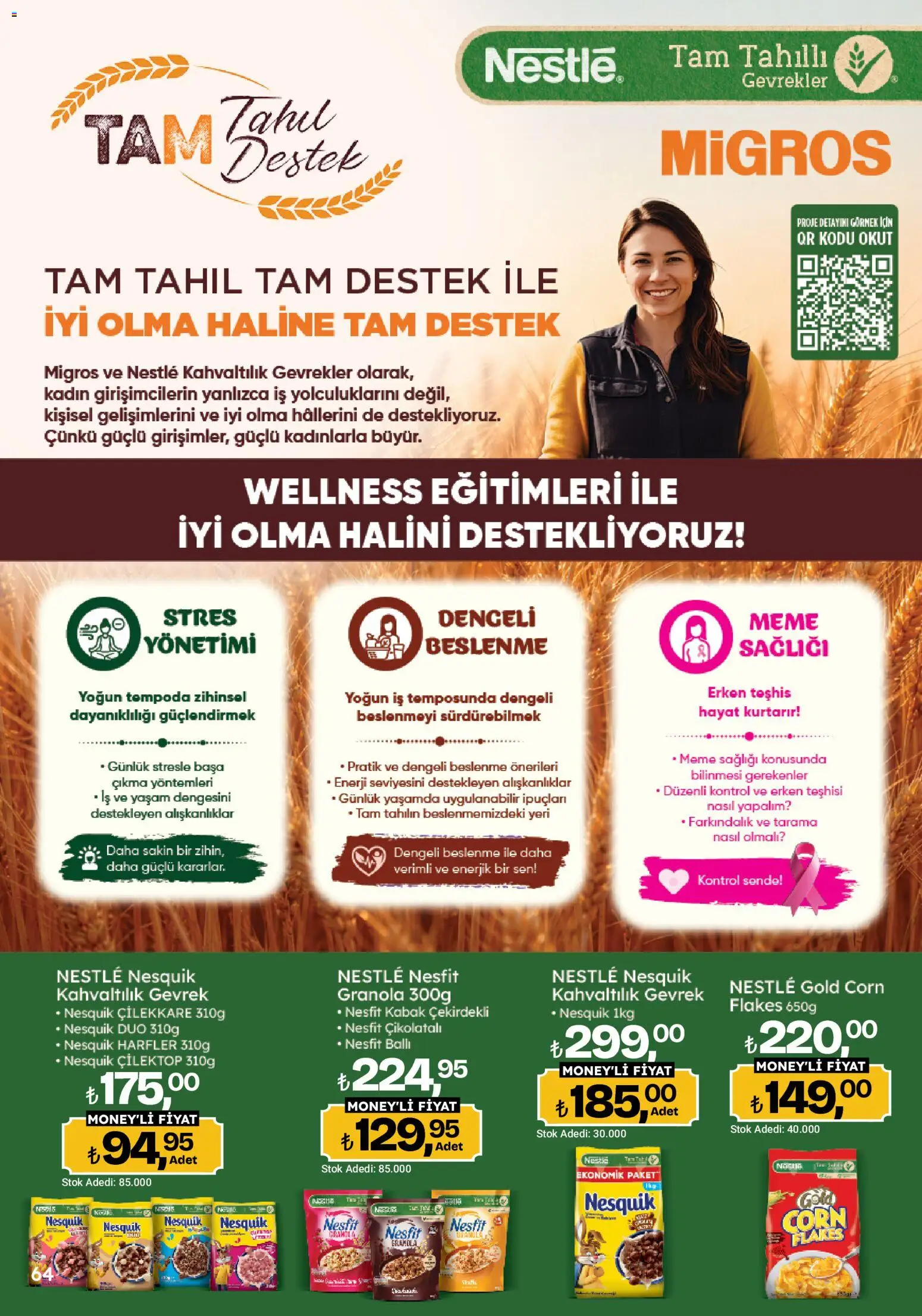 Migros Katalog - 5M Migroskop Dijital - 05 Ekim 2026 tarihinden itibaren geçerlidir | Sayfa: 64 | Ürünler: Kabak, Gevrek, Tahıl
