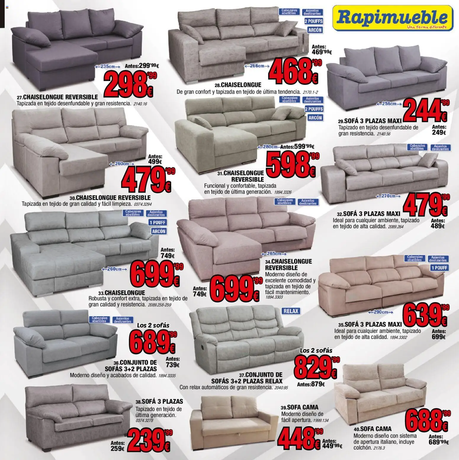 Rapimueble folleto │ válido desde el 01/07/2026 | Página: 5 | Productos: Cama