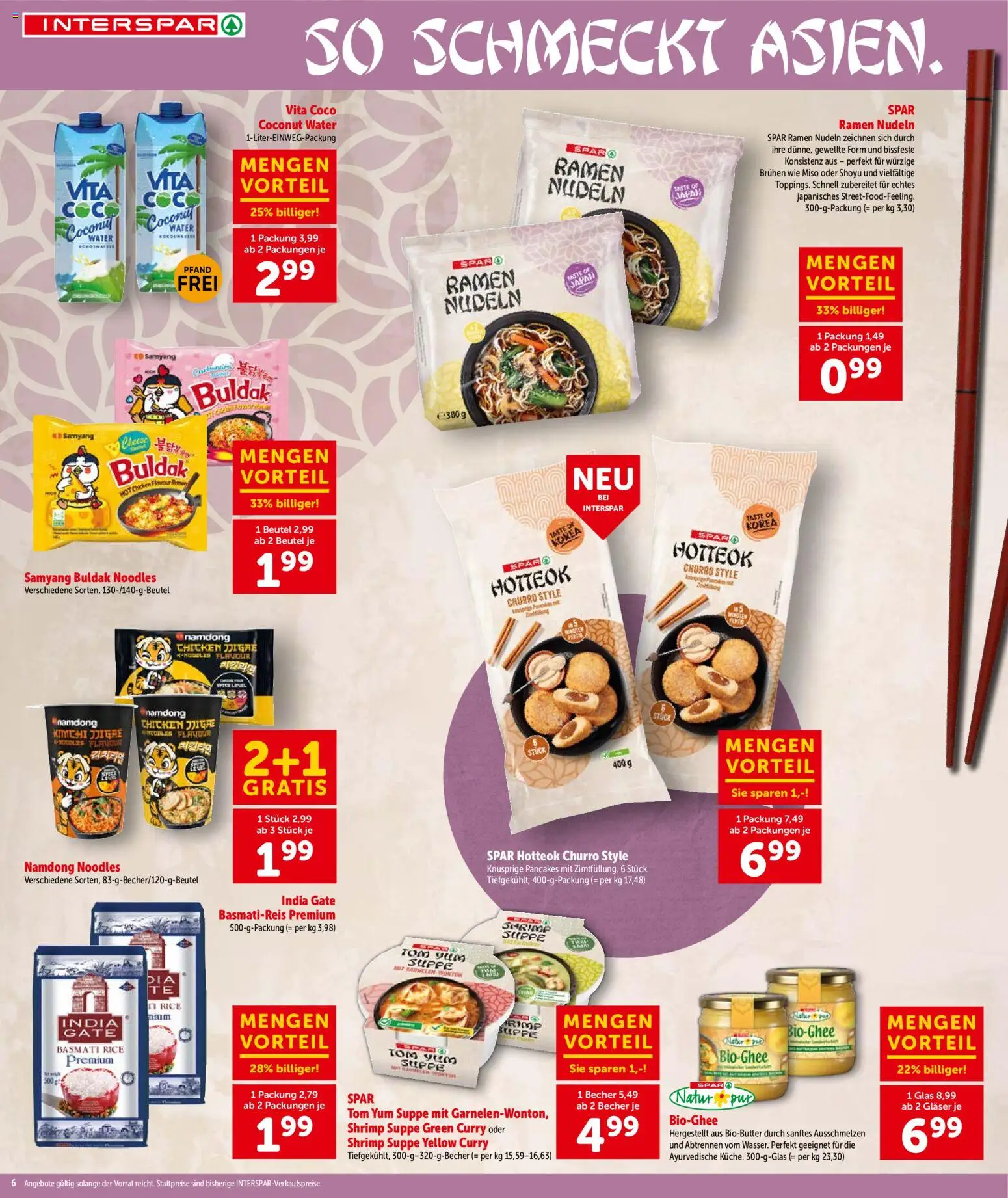 Interspar Flugblatt - Vorarlberg gültig ab 21.05.2026 | Seite: 7 | Produkte: Nudeln