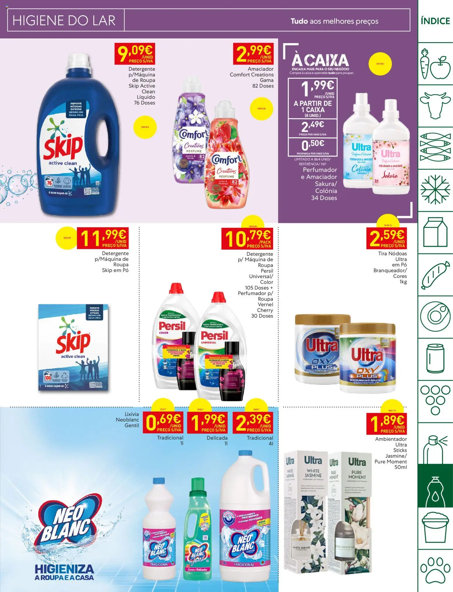 Recheio folheto Madeira │ válido de 28/07/2026 | Página: 37 | Produtos: Agua, Pó, Caixa, Persil