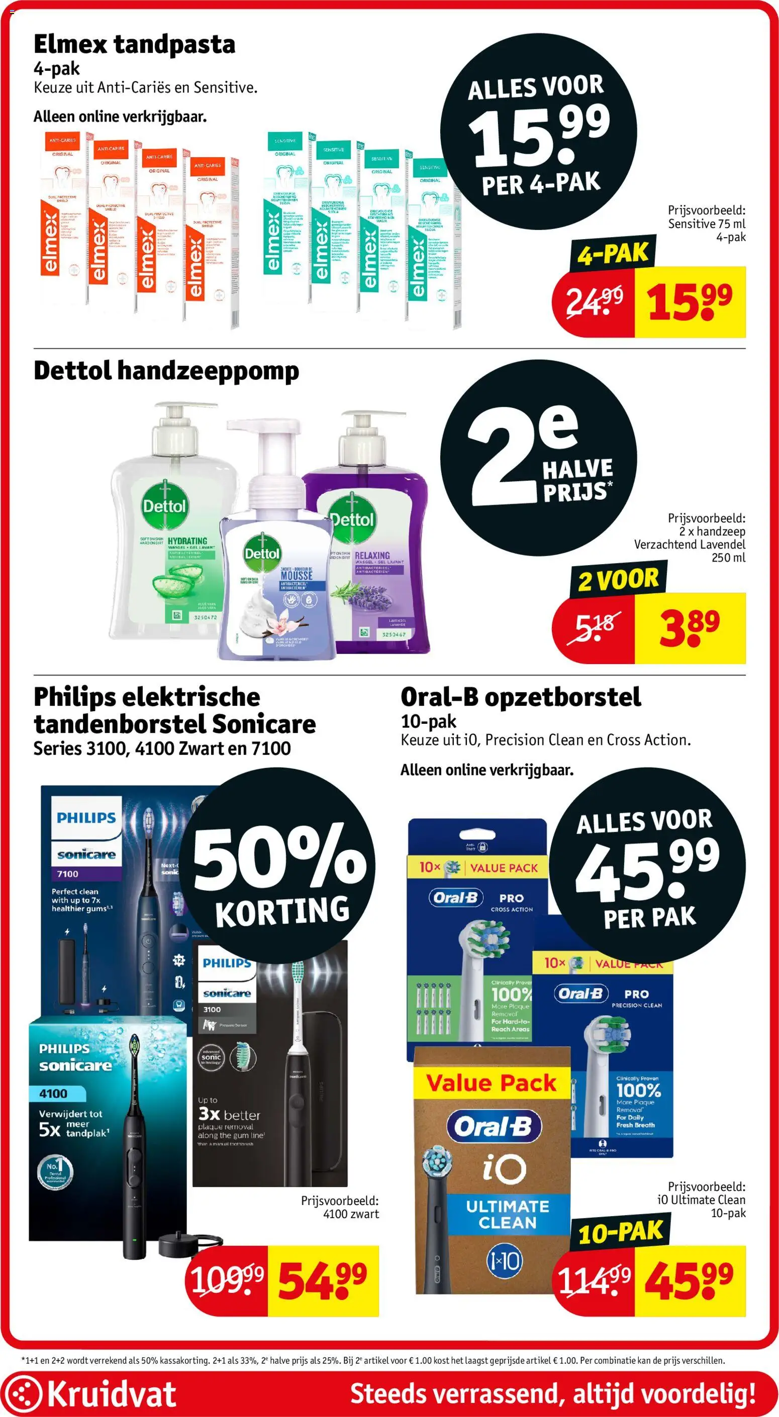 {H1} | Pagina: 28 | Producten: Handzeep, Gum, Tandenborstel, Kan
