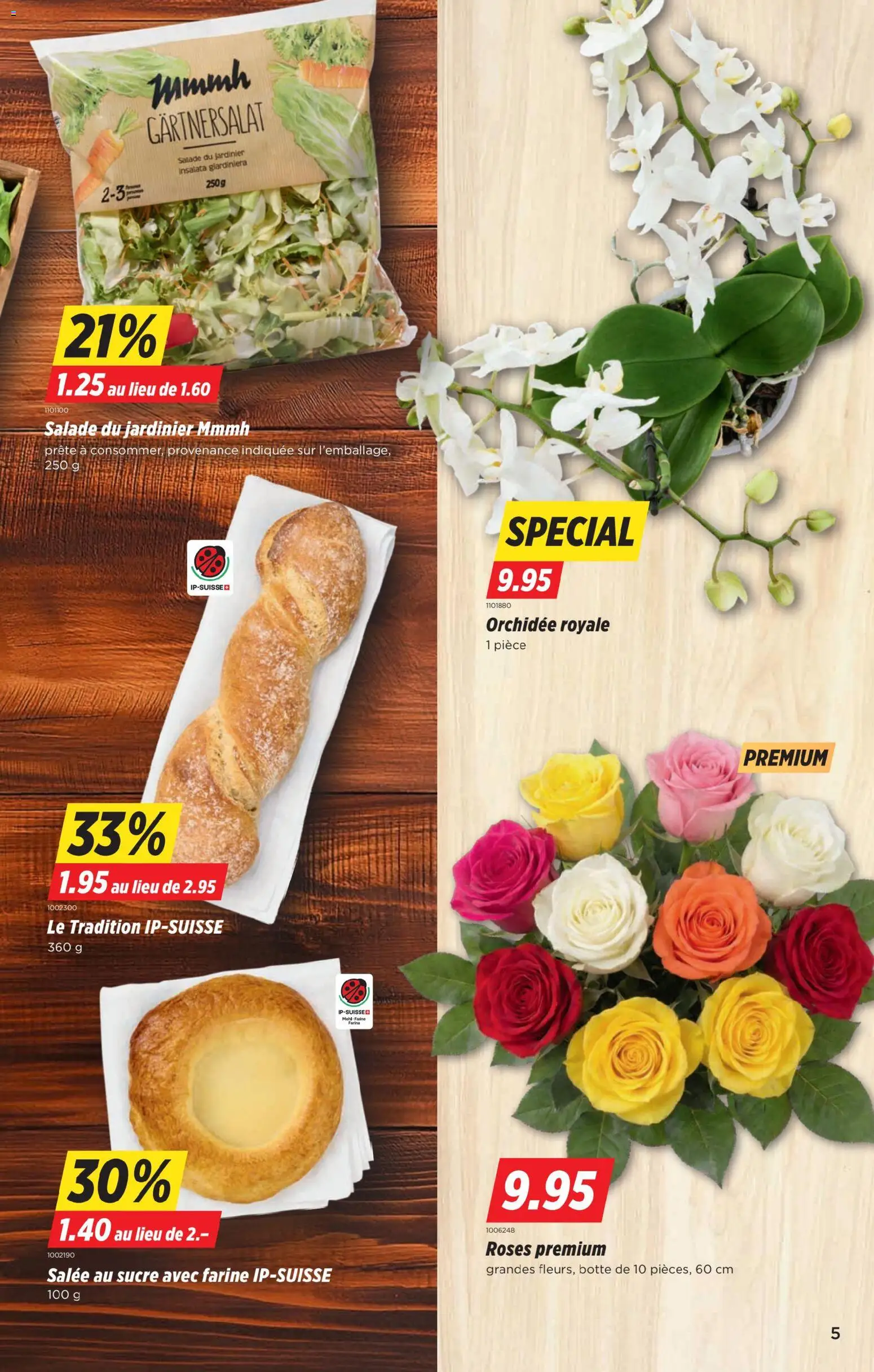 Denner aktionen FR – gültig ab 24.09.2026 | Seite: 5 | Produkte: Mehl, Baguette