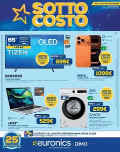 Anteprima del volantino Euronics volantino Modena valido a partire dal 10/09/2026