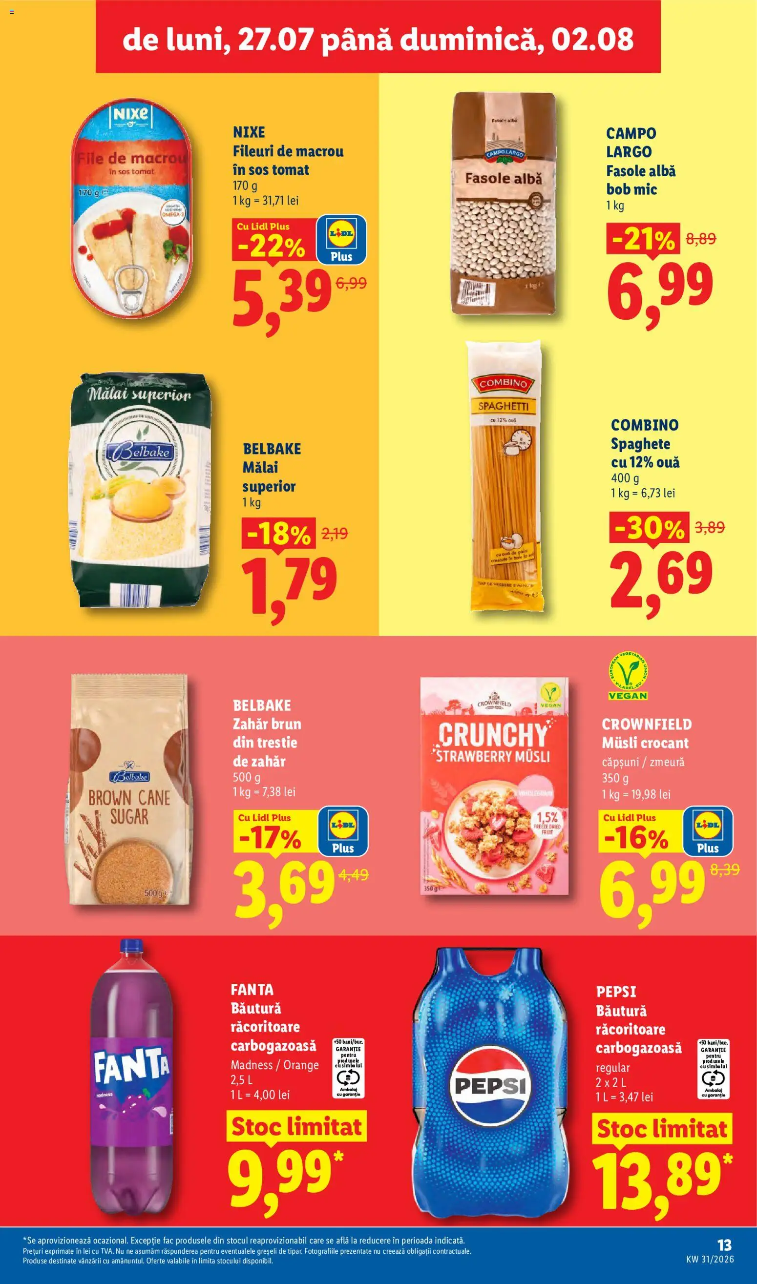 Noul catalog Lidl – valabil de la 27.07.2026 | Pagină: 13