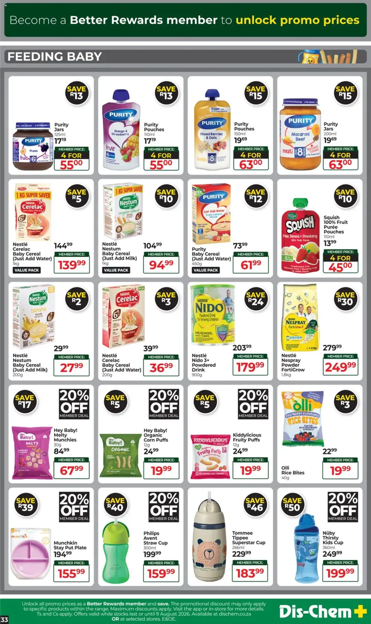 New Dis-Chem catalogue – valid from 14/07/2026 | Page: 33