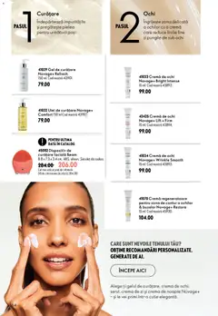 Ofertele Oriflame valabile de la 09.09.2026 | Pagină: 64 | Produse: Gel de curățare, Cutie, Cremă, Ulei
