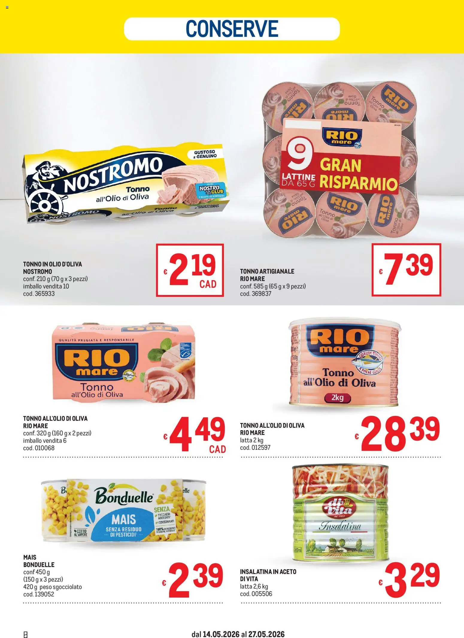 Volantino Metro del 14.05.2026 | Pagina: 8