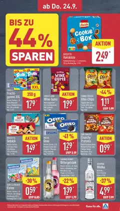 FUNNY-FRISCH Ofen-Chips, Paprika oder Sour Cream; 60% weniger Fett¹; 115-g-Beutel (kg = 9.65) ab 21.09.2026 gültig | Seite: 31