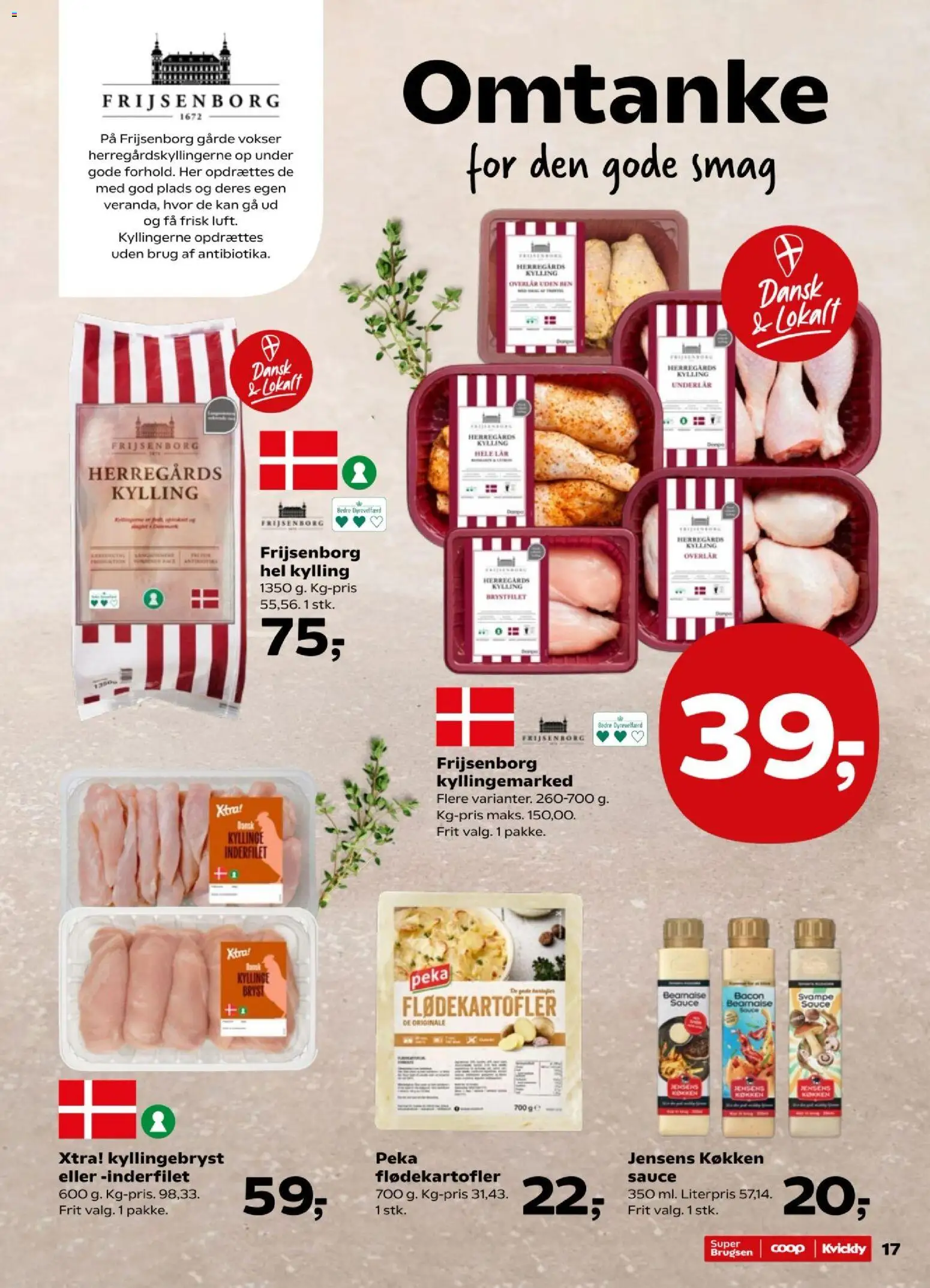 Super Brugsen tilbudsavis – gyldig fra 17/07/2026 | Side: 19 | Produkter: Svampe, Bacon