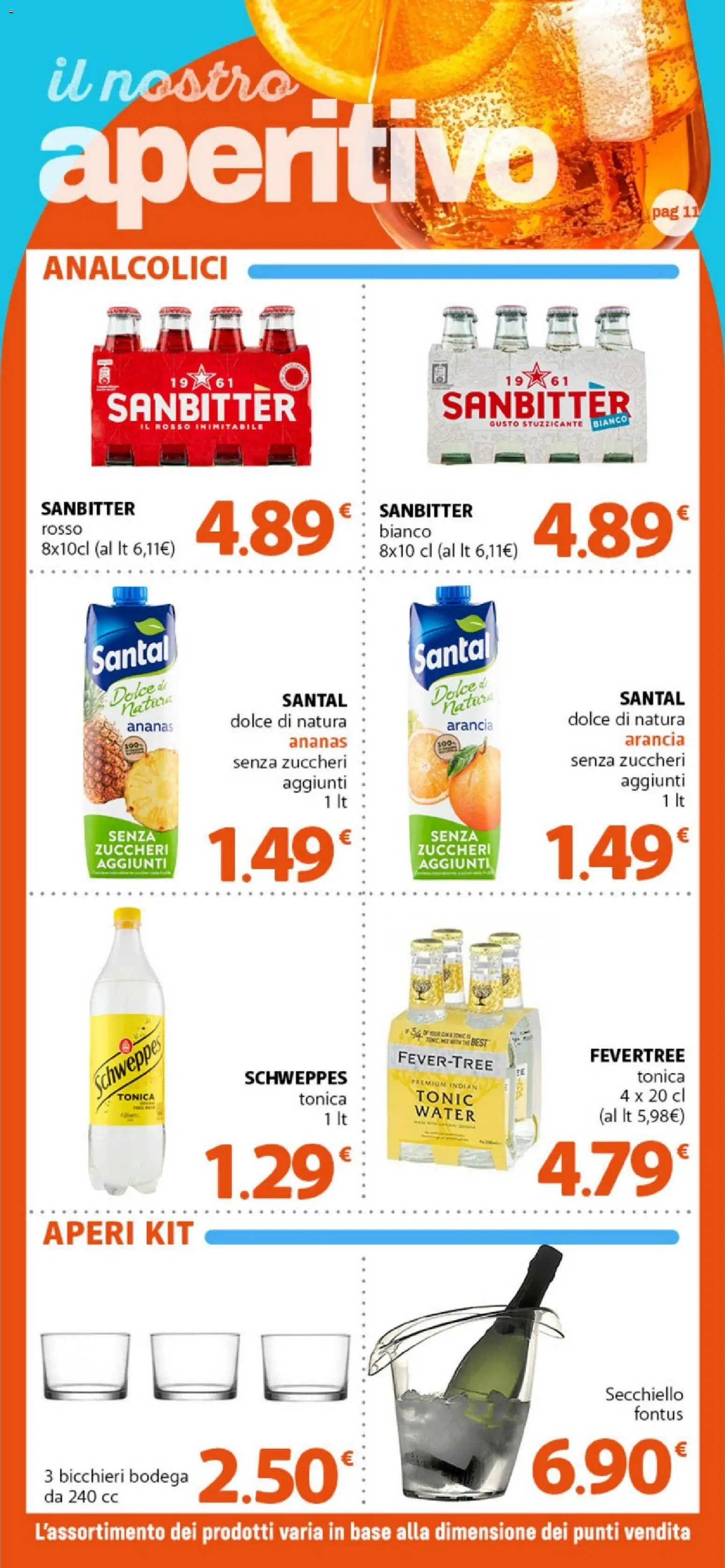 Volantino DOK del 08/08/2026 | Pagina: 11 | Prodotti: Ananas, Arancia, Aperitivo